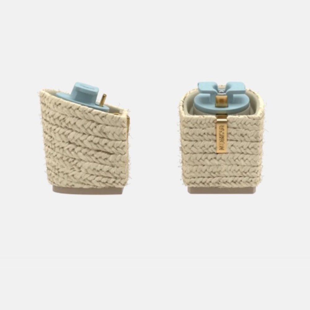 Pashion Footwear Block Heel Kit - Espadrille Block 3" for size 7-8.5 - NIB